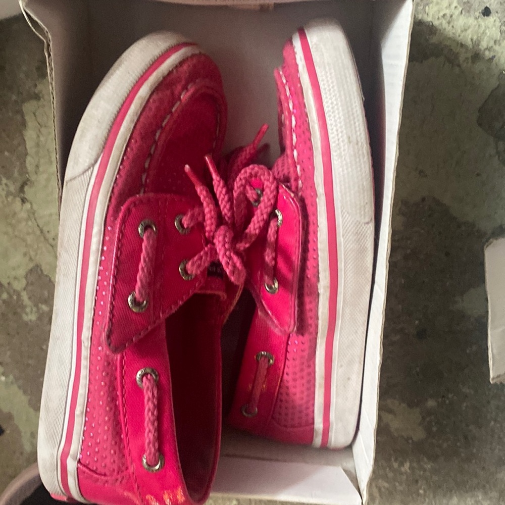 Sperry pink 11 1/2